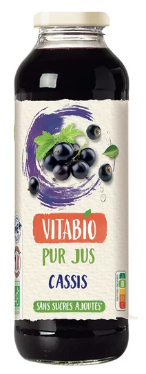 100% Jus De Cassis  Bio