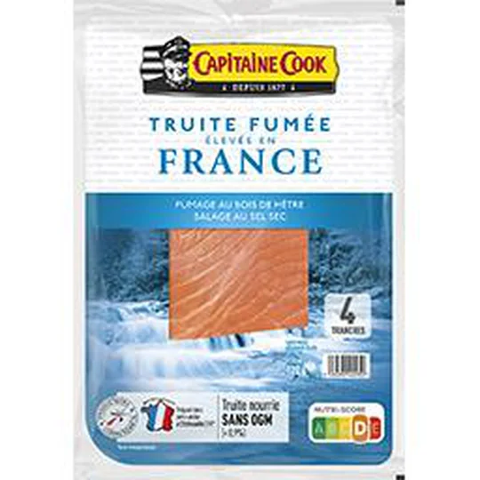 Truite fumée élevé en France