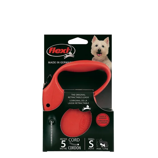 Laisse rétractable 5m taille S pour chiens de