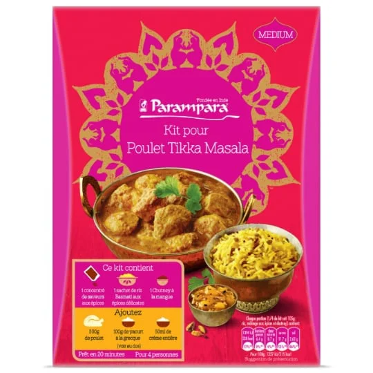 Kit pour poulet Tikka Masala