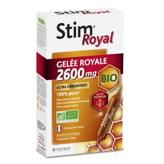 Complément Alimentaire Stim Royal Gelée Royale Bio