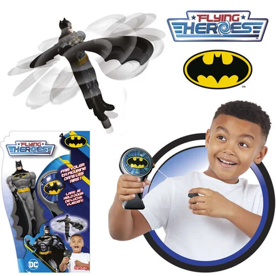 Flying heroes batman