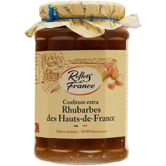 Confiture extra rhubarbes