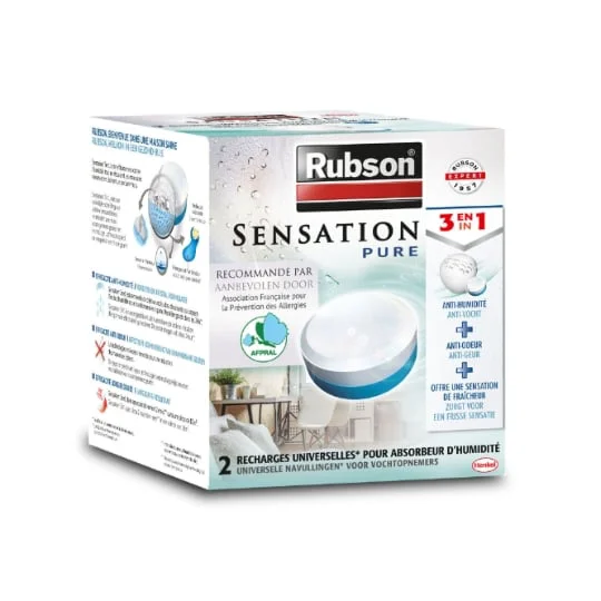 2 recharges pour absorbeur d'humidité, Sensation Pure