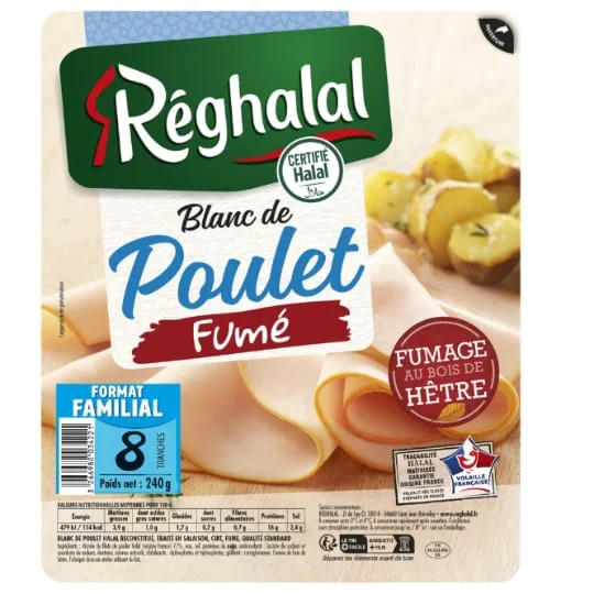 Blanc de Poulet Fumé Halal