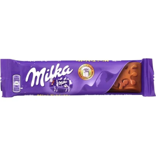 Tablette de chocolat au lait
