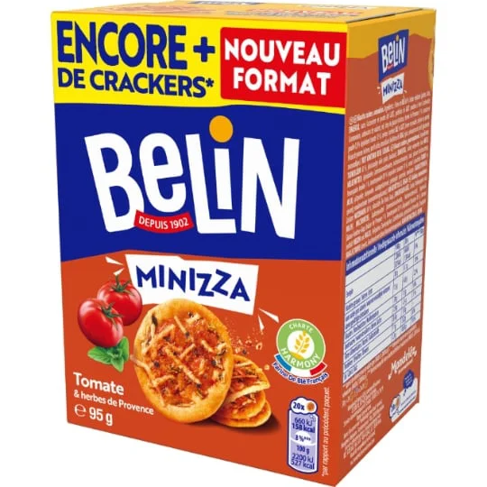 Crackers minizza tomate