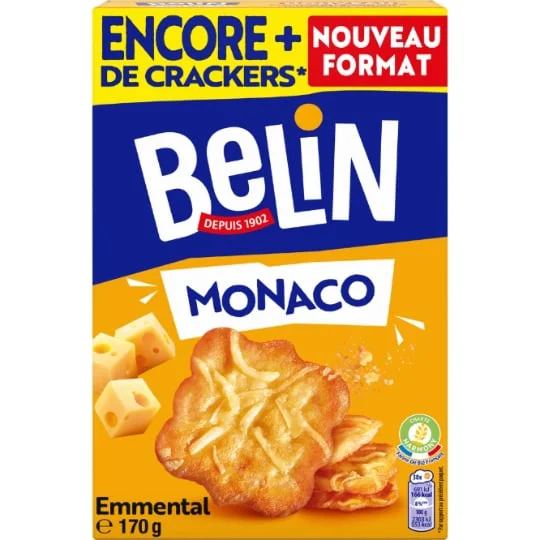 Crackers emmental Monaco