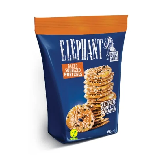 Bretzels aux Graines de Sésame Noires et Blanches Vegan