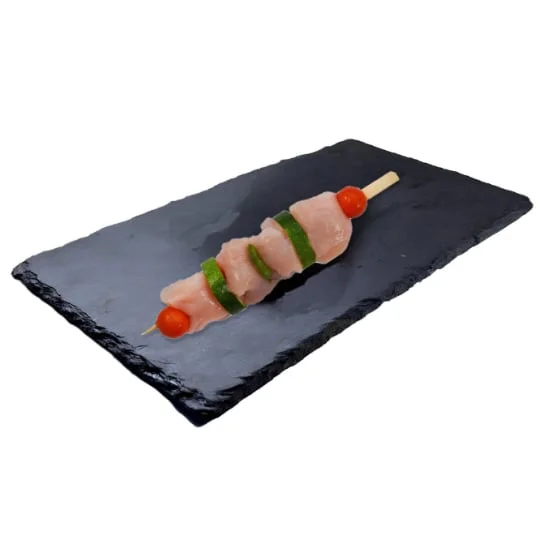 Brochette de poulet basquaise