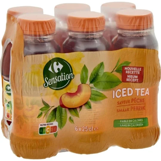 Boisson Iced Tea saveur pêche