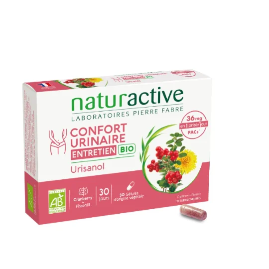 Complément Alimentaire Confort Urinaire Entretient Bio