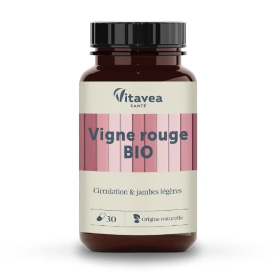 Complément Alimentaire Vigne Rouge Bio Circulation & Jambes Légères