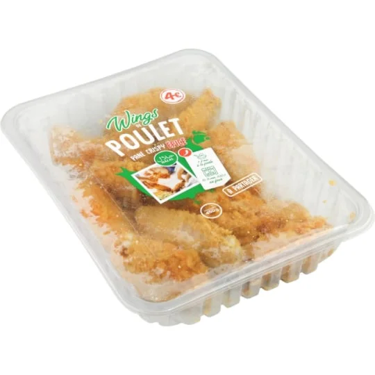 Wings de poulet halal pané Crispy épicé