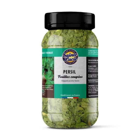 Persil feuilles coupées