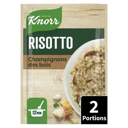 Risotto Aux Champignons Des Bois Plat Cuisiné En 12min