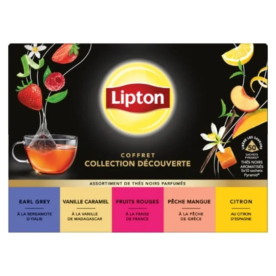Coffret Assortiment Thés Noirs Parfumés