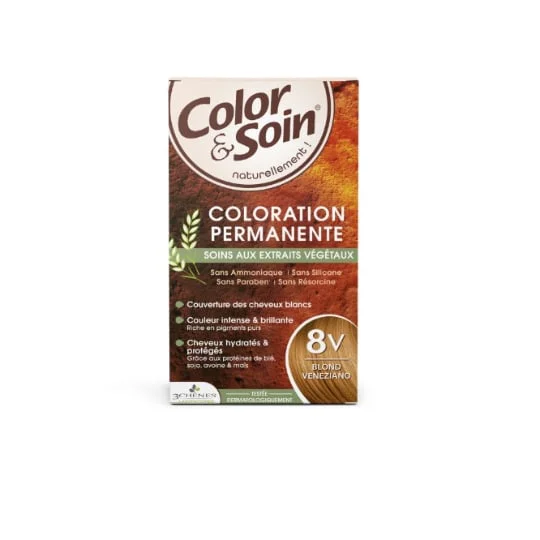 Coloration Cheveux Permanente Blond Veneziano 8V