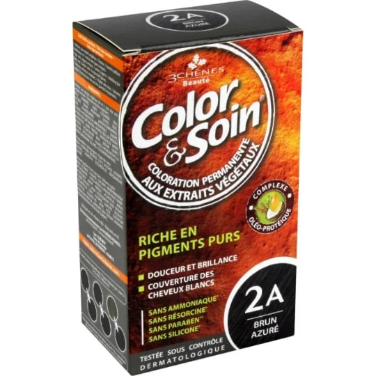 Coloration Brun Azuré 2A