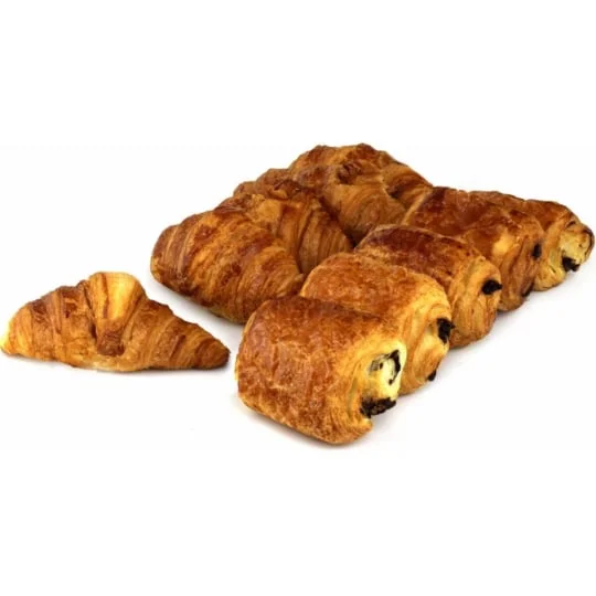 Pains au chocolat + croissants