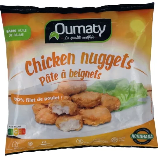 Chicken Nuggets halal pâte à beignet