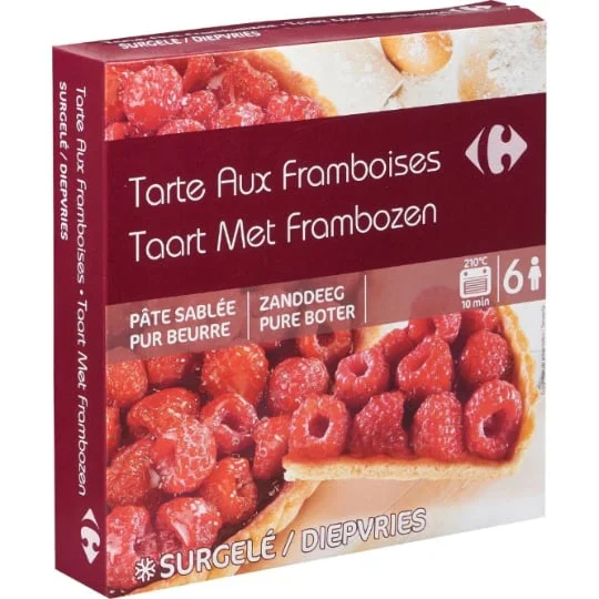 Tarte framboises