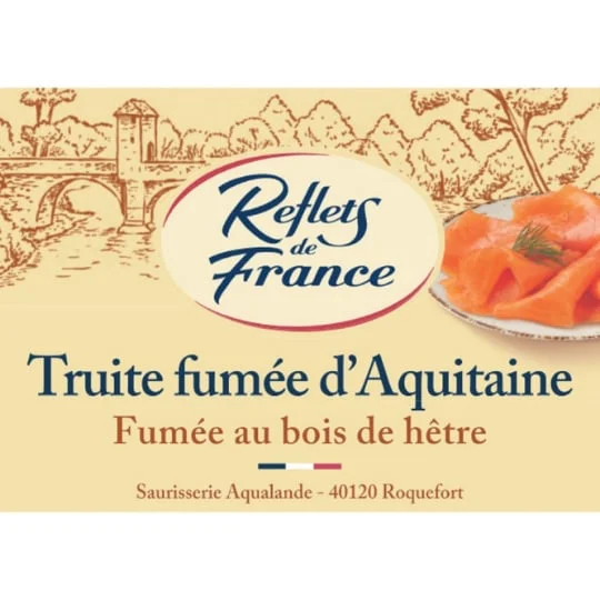 Truite fumée d'Aquitaine