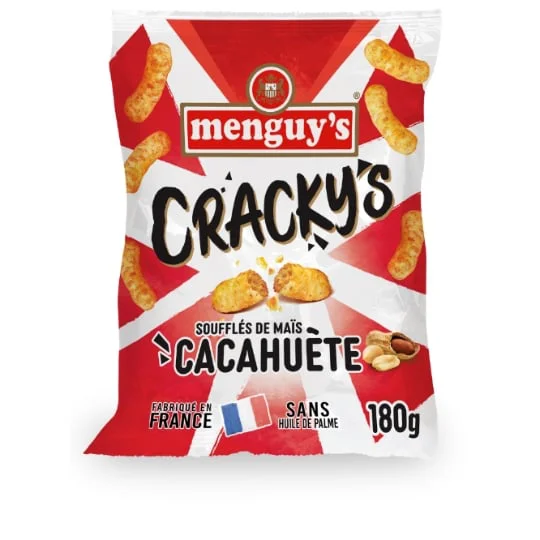 Chips soufflés cacahuètes