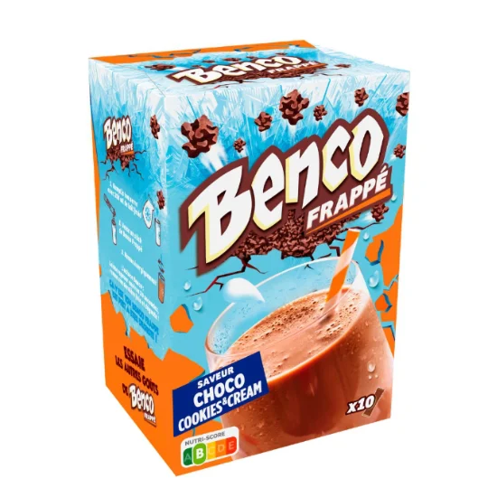 Frappé saveur choco cookie cream
