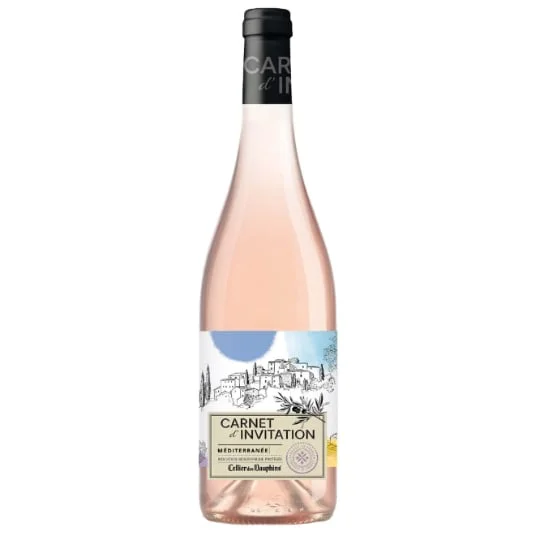 Vin Rose I.G.P. Méditerranée Carnet d'Invitation