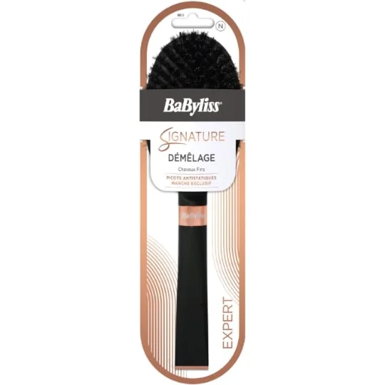 Brosse Noir Cheveux Fins Signature