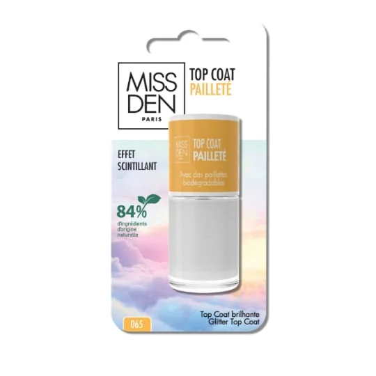 Vernis à Ongles Top Coat Pailleté