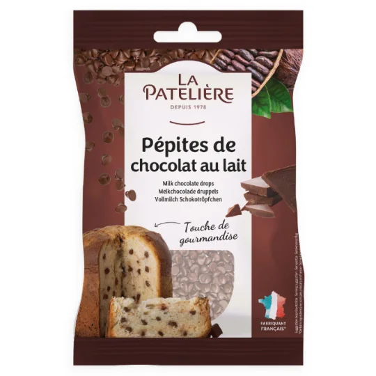 Pépites de chocolat au lait
