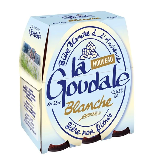 Bière blanche à l'ancienne 4.5% bouteilles
