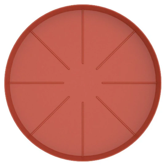 Soucoupe en plastique - 19cm pour Pot horticole D30cm - Marsala
