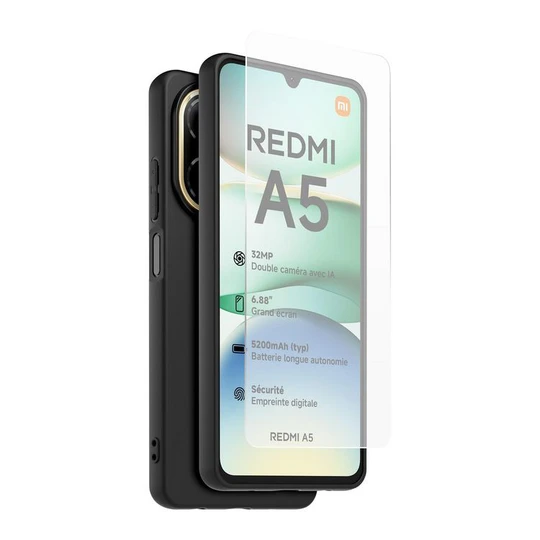 Pack Coque + Verre trempé Redmi A5