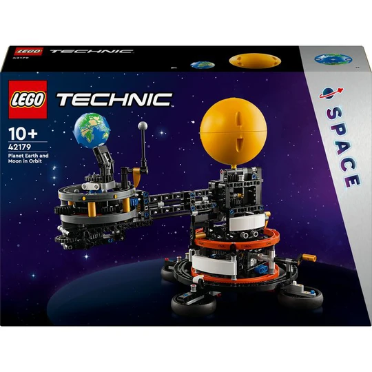 LEGO Technic 42179 La Planète Terre et la Lune en Orbite, Jouet, Thème du Système Solaire