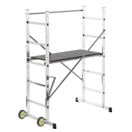 Echafaudage roulant d'escalier 3m en aluminium - HOBBYSTEP H3