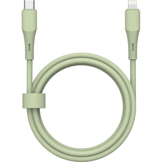 Câble de charge USB C / Lightning - Vert