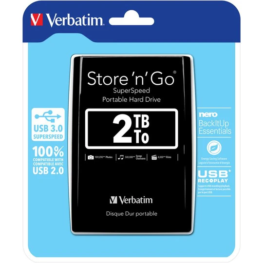 Store 'n' Go Portable - disque dur externe - 2 To - USB 3.0
