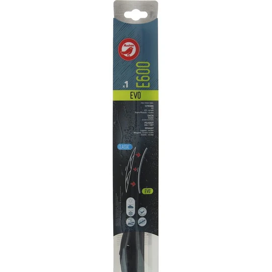 Balai d'essuie-glace EVO E600 60cm pour CITROËN DACIA PEUGEOT RENAULT