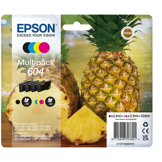 Cartouche imprimante PACK ANANAS 604 BBTT10G6