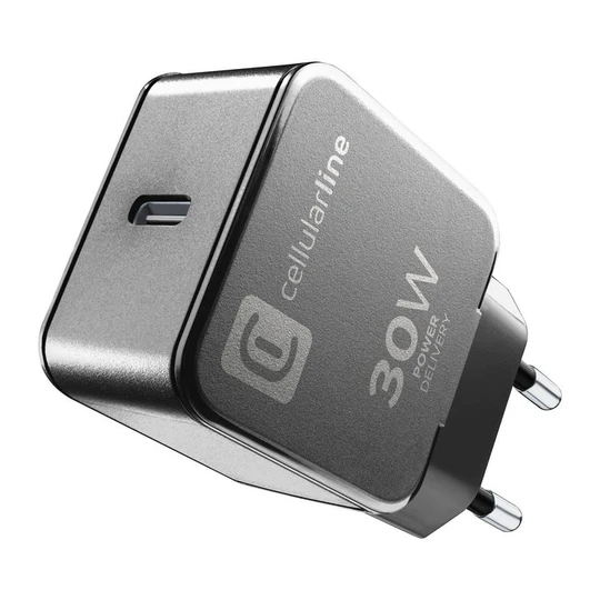 Charge maison rapide USB C 30W - Noir