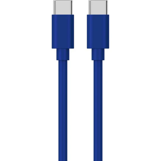 Câble USB C/USB C - Bleu