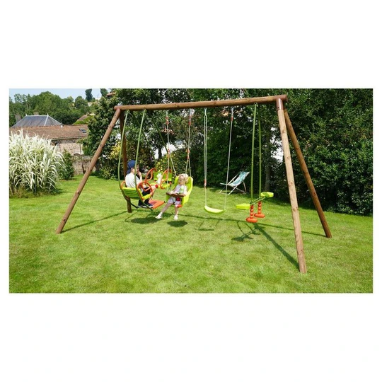 Portique balançoire - Bois  - H2,22m - SUZANNE