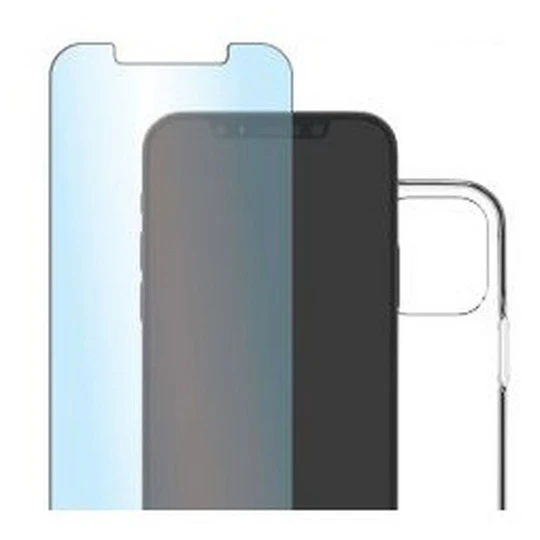 Pack coque + protection d'écran pour iPhone 12 et 12 Pro