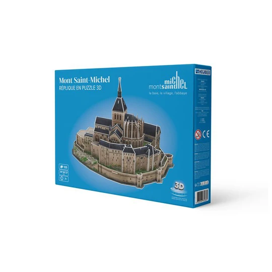 Puzzle 3D 125 pièces Mont Saint Michel