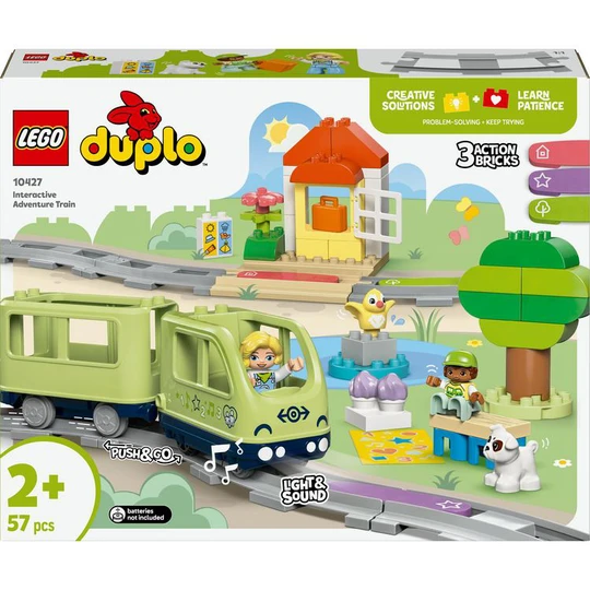 Duplo 10427 - Set d'Extension : Le Train d'Aventures Interactif