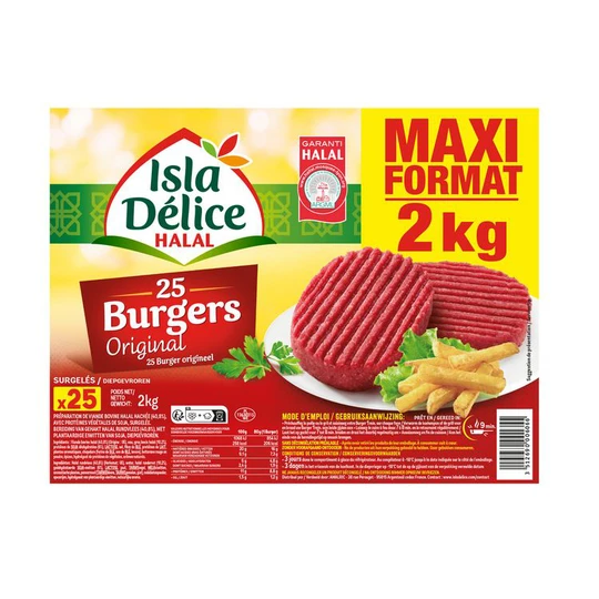 Steak burger halal