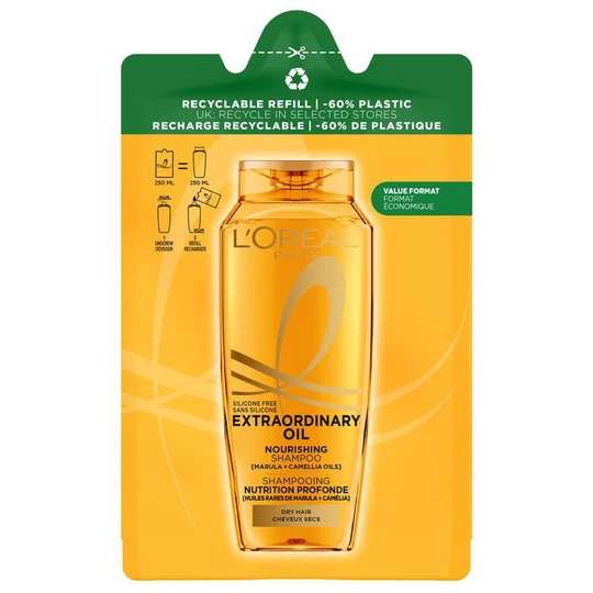 Shampooing huiles rares de marula et camélia cheveux secs